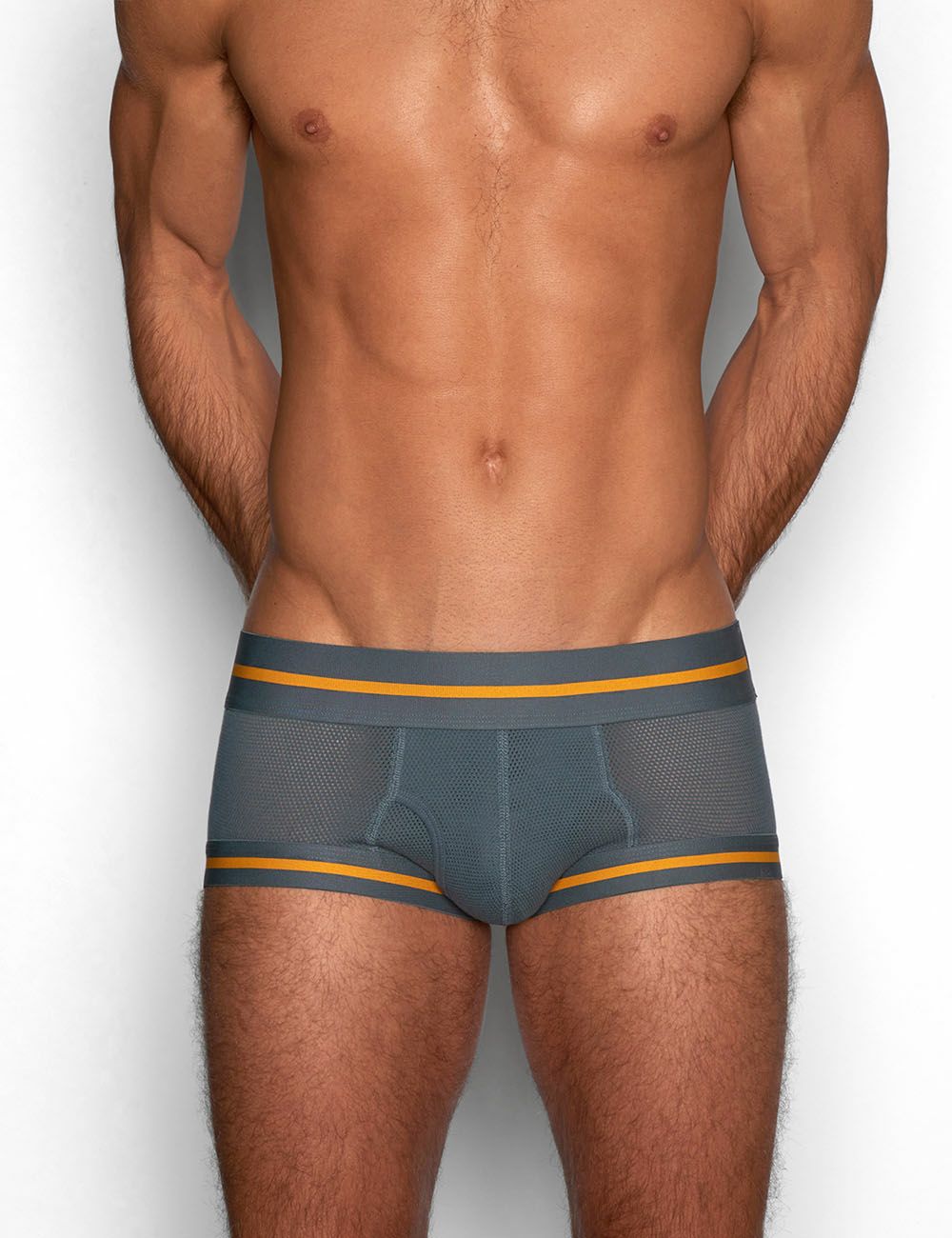 C-IN2 ローライズ ボクサーパンツ SCRIMMAGE Fly Front Trunk （チャニングチャコール） CIN2 シーインツー メンズ下着 インナー 男性 パンツ アンダーウェア ブランド