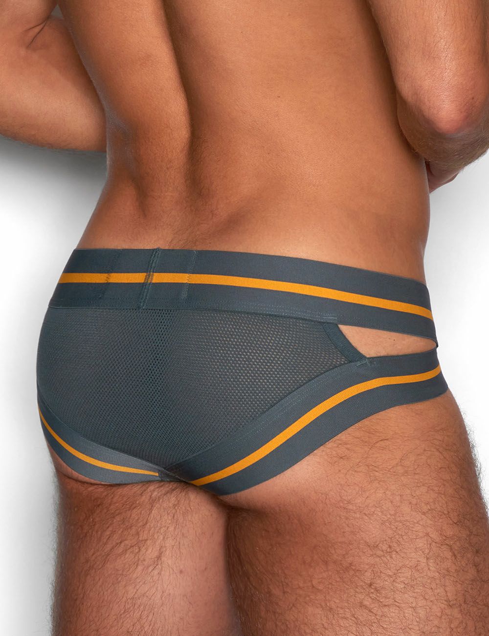 C-IN2 ハッスルブリーフ ローライズ ビキニ SCRIMMAGE Hustle Brief （チャニングチャコール） CIN2 シーインツー メンズ下着 インナー 男性 パンツ アンダーウェア ブランド