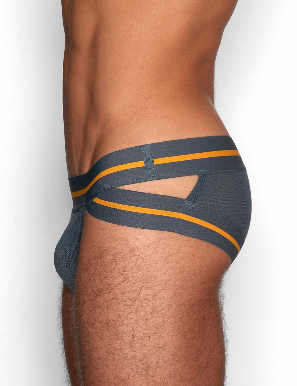 C-IN2 ハッスルブリーフ ローライズ ビキニ SCRIMMAGE Hustle Brief （チャニングチャコール） CIN2 シーインツー メンズ下着 インナー 男性 パンツ アンダーウェア ブランド