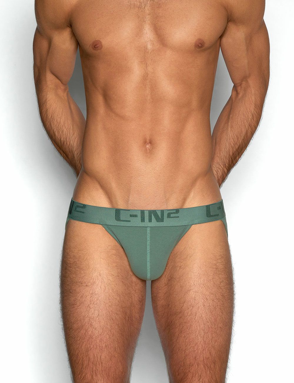C-IN2 ダッシュブリーフ CORE IN COLOR DASH BRIEF （ジュフグリーン/イーモン限定サイズ） スポブリ CIN2 シーインツー メンズ下着 インナー 男性 パンツ アンダーウェア ブランド