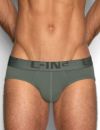 C-IN2 ローライズブリーフ ビキニ CORE IN COLOR LOW NO SHOW PROFILE BRIEF （ギュンターグレー） CIN2 シーインツー メンズ下着 インナー 男性 パンツ アンダーウェア ブランド