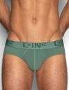 C-IN2 ローライズブリーフ ビキニ CORE IN COLOR LOW NO SHOW PROFILE BRIEF （ジュフグリーン） CIN2 シーインツー メンズ下着 インナー 男性 パンツ アンダーウェア ブランド