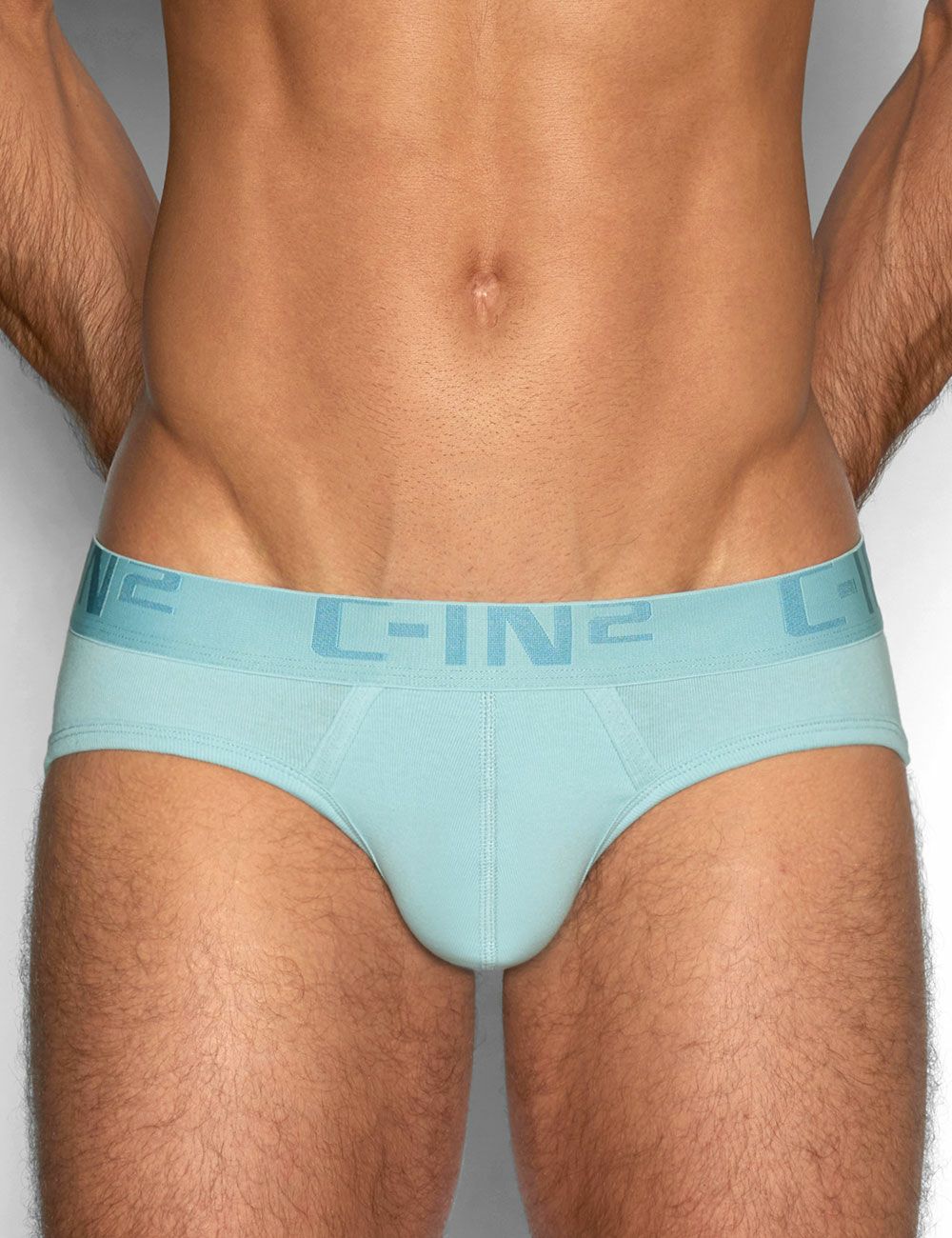 C-IN2 ローライズブリーフ ビキニ CORE IN COLOR LOW NO SHOW PROFILE BRIEF （ボンドブルー） CIN2 シーインツー メンズ下着 インナー 男性 パンツ アンダーウェア ブランド