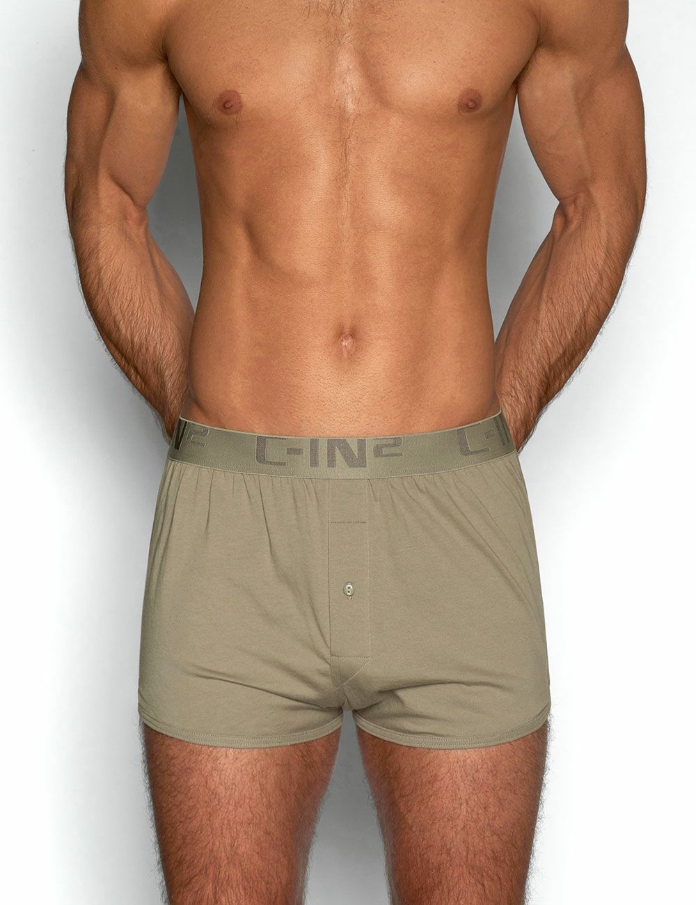 C-IN2 ニットトランクス CORE IN COLOR RUNNER BOXER （カッシュカーキ） CIN2 シーインツー メンズ下着 インナー 男性 パンツ アンダーウェア ブランド
