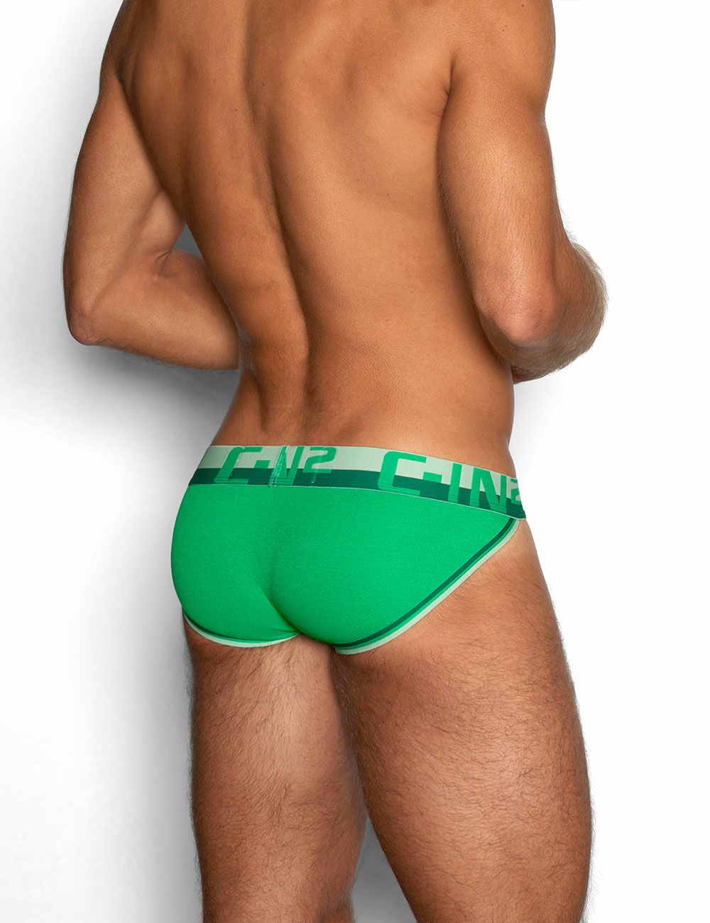 C-IN2 ダッシュブリーフ MESH DASH BRIEF （ガリレオグリーン） CIN2 シーインツー メンズ下着 インナー 男性 パンツ アンダーウェア ブランド