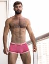 C-IN2 ローライズボクサーパンツ MESH Trunk （ペイシーピンク） CIN2 シーインツー メンズ下着 インナー 男性 パンツ アンダーウェア ブランド