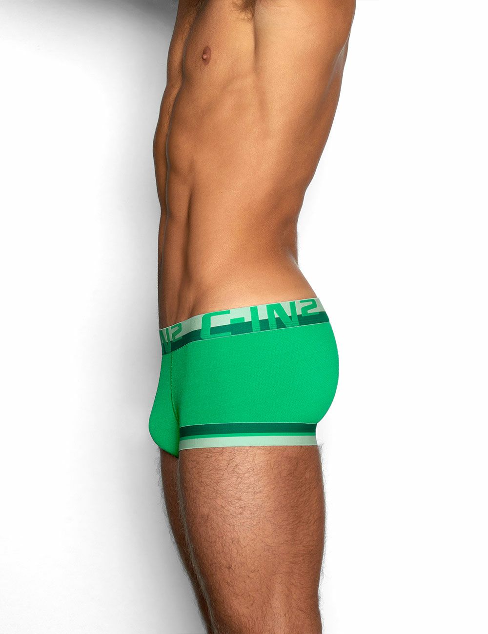 C-IN2 ローライズボクサーパンツ MESH Trunk （ガリレオグリーン） CIN2 シーインツー メンズ下着 インナー 男性 パンツ アンダーウェア ブランド