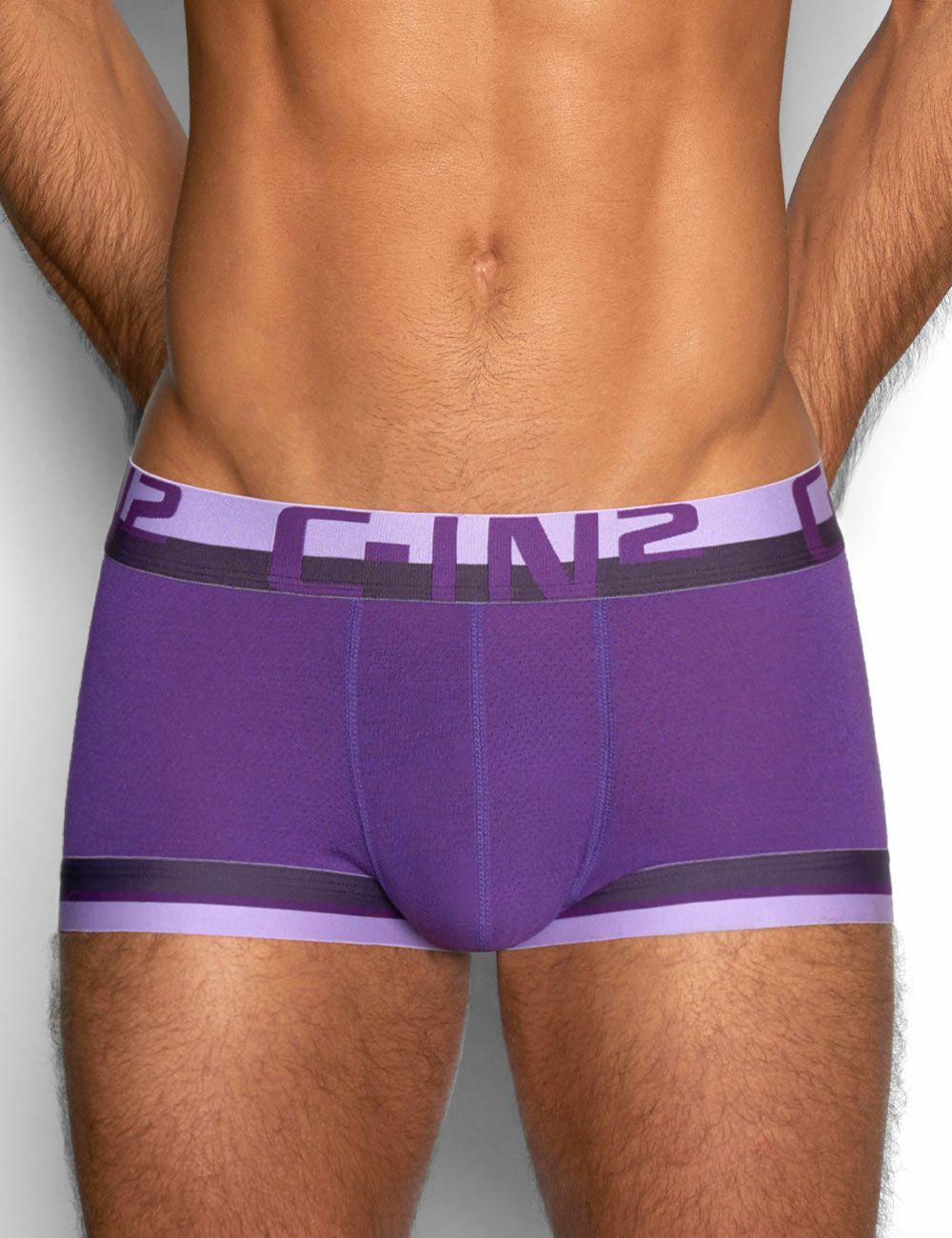 C-IN2 ローライズボクサーパンツ MESH Trunk （パコパープル） CIN2 シーインツー メンズ下着 インナー 男性 パンツ アンダーウェア ブランド