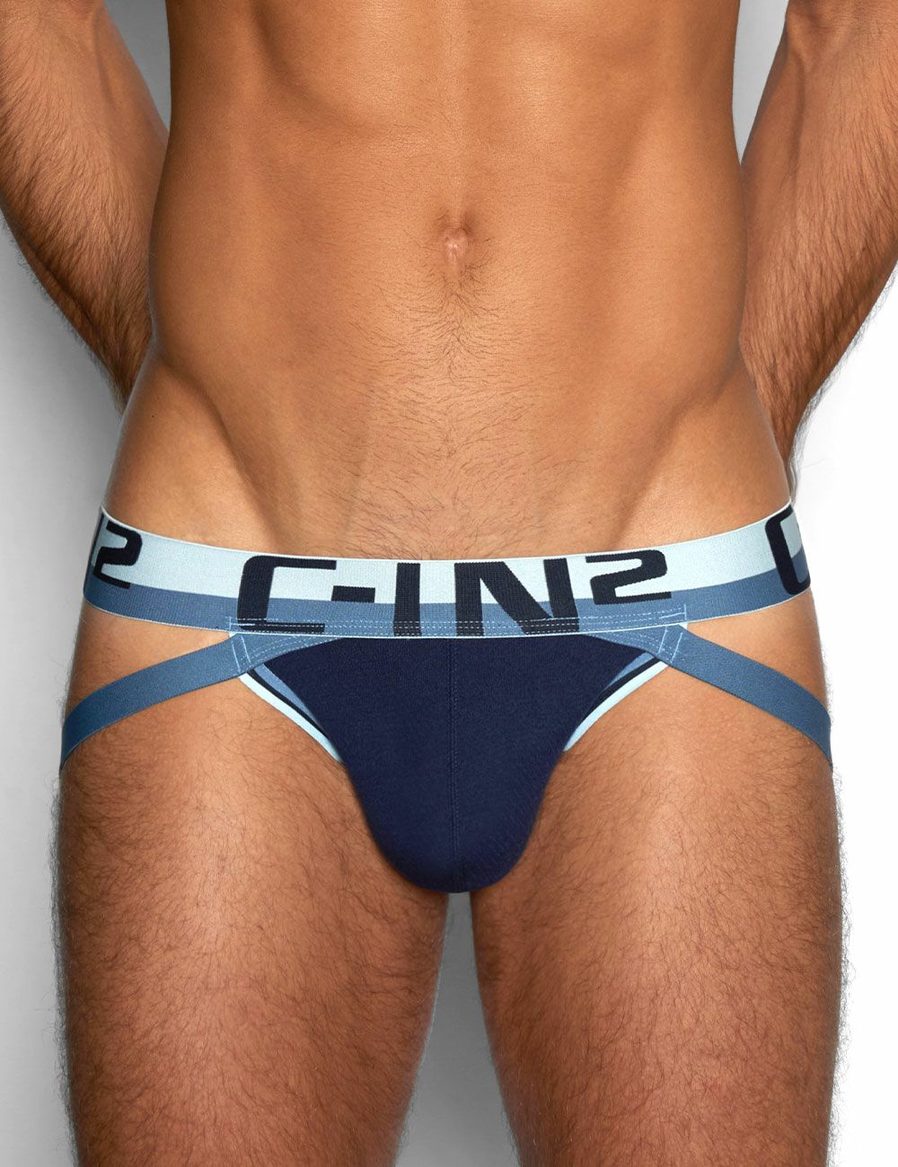 C-IN2 ジョックストラップ MESH JOCK STRAP （ナンドネイビー） ケツ割れ ケツワレ サポーター CIN2 シーインツー メンズ下着 インナー 男性 パンツ アンダーウェア ブランド