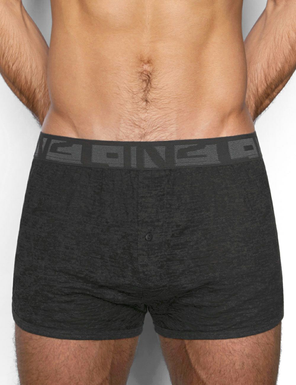 C-IN2 ニットトランクス HAND ME DOWN BASIC RUNNER BOXER （コールヘザー） CIN2 シーインツー メンズ下着 インナー 男性 パンツ アンダーウェア ブランド