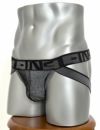 C-IN2 ジョックストラップ UNDERTONE JOCK （ニュースプリントブラック） 【リブコットン】 ケツ割れ ケツワレ サポーター CIN2 シーインツー メンズ下着 インナー 男性 パンツ アンダーウェア ブランド