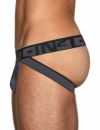 C-IN2 ジョックストラップ UNDERTONE JOCK （ニュースプリントブラック） 【リブコットン】 ケツ割れ ケツワレ サポーター CIN2 シーインツー メンズ下着 インナー 男性 パンツ アンダーウェア ブランド