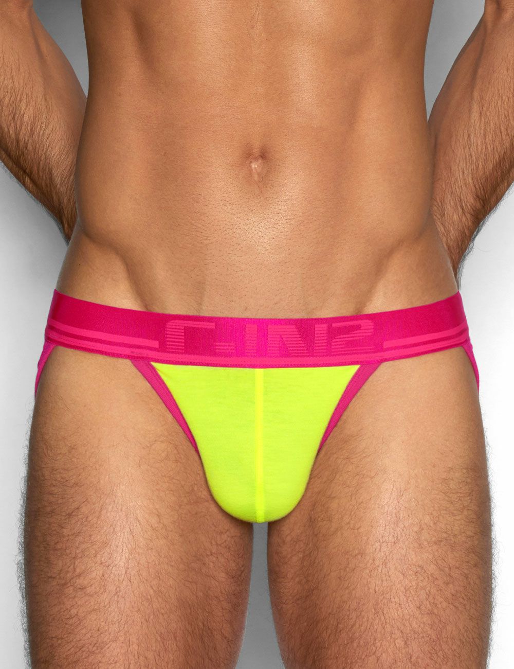 C-IN2 ダッシュブリーフ SUPER BRIGHT DASH BRIEF （パシフィコピンク） スポーツブリーフ CIN2 シーインツー メンズ下着 インナー 男性 パンツ アンダーウェア ブランド