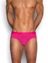 C-IN2 ローライズブリーフ ビキニ SUPER BRIGHT LOW RISE BRIEF （パットピンク） CIN2 シーインツー メンズ下着 インナー 男性 パンツ アンダーウェア ブランド