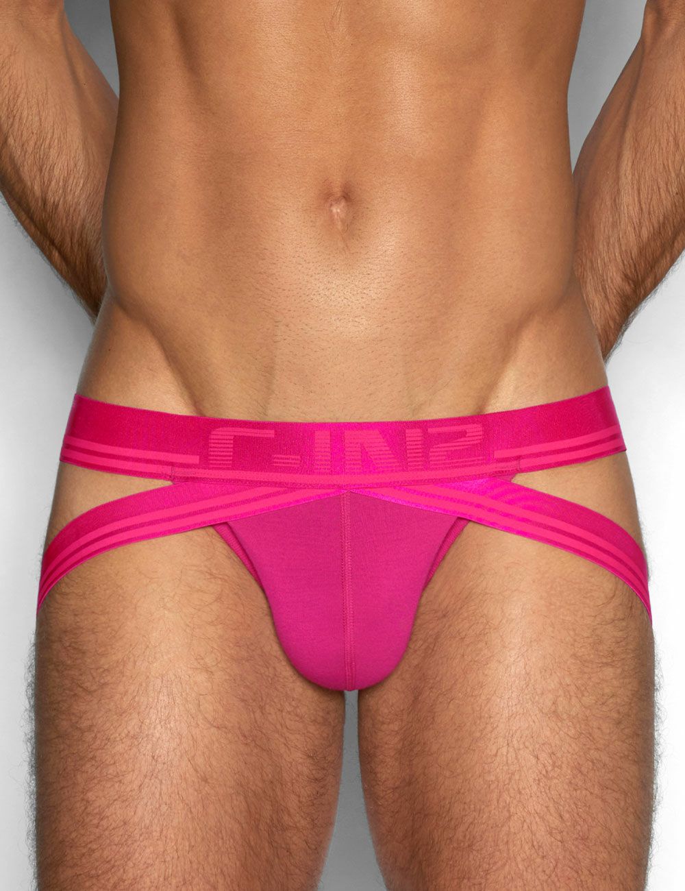 C-IN2 ジョックストラップ SUPER BRIGHT JOCK STRAP （パットピンク） ケツ割れ ケツワレ サポーター CIN2 シーインツー メンズ下着 インナー 男性 パンツ アンダーウェア ブランド