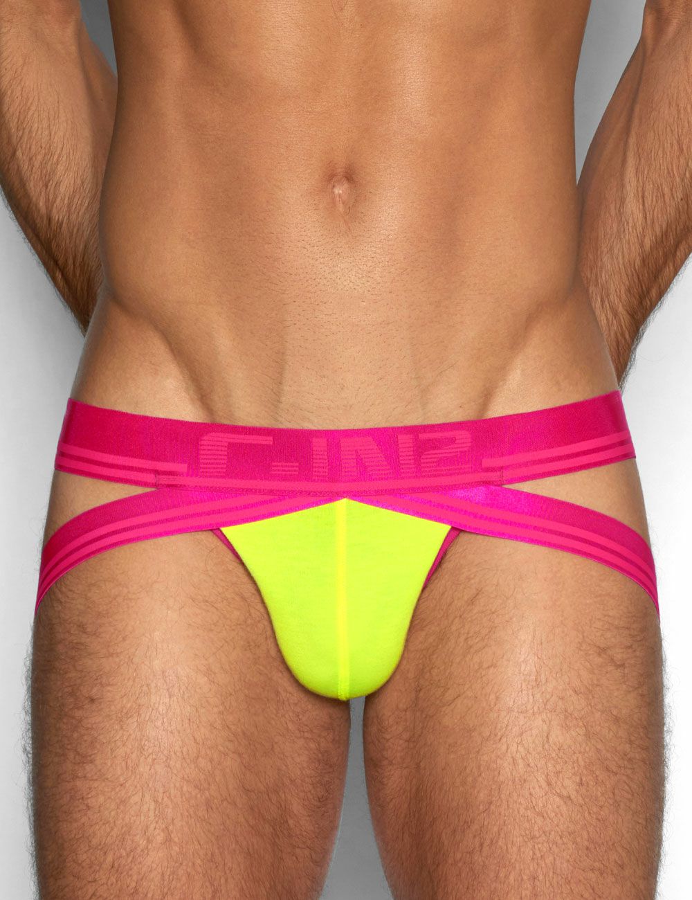 C-IN2 ジョックストラップ SUPER BRIGHT JOCK STRAP （パシフィコピンク） ケツ割れ ケツワレ サポーター CIN2 シーインツー メンズ下着 インナー 男性 パンツ アンダーウェア ブランド