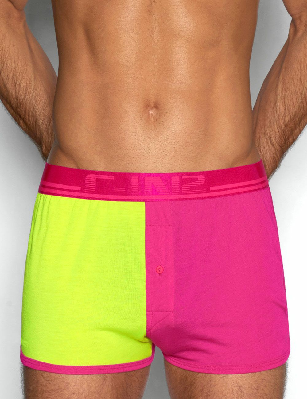 C-IN2 ニットトランクス SUPER BRIGHT RUNNER BOXER （パシフィコピンク） CIN2 シーインツー メンズ下着 インナー 男性 パンツ アンダーウェア ブランド