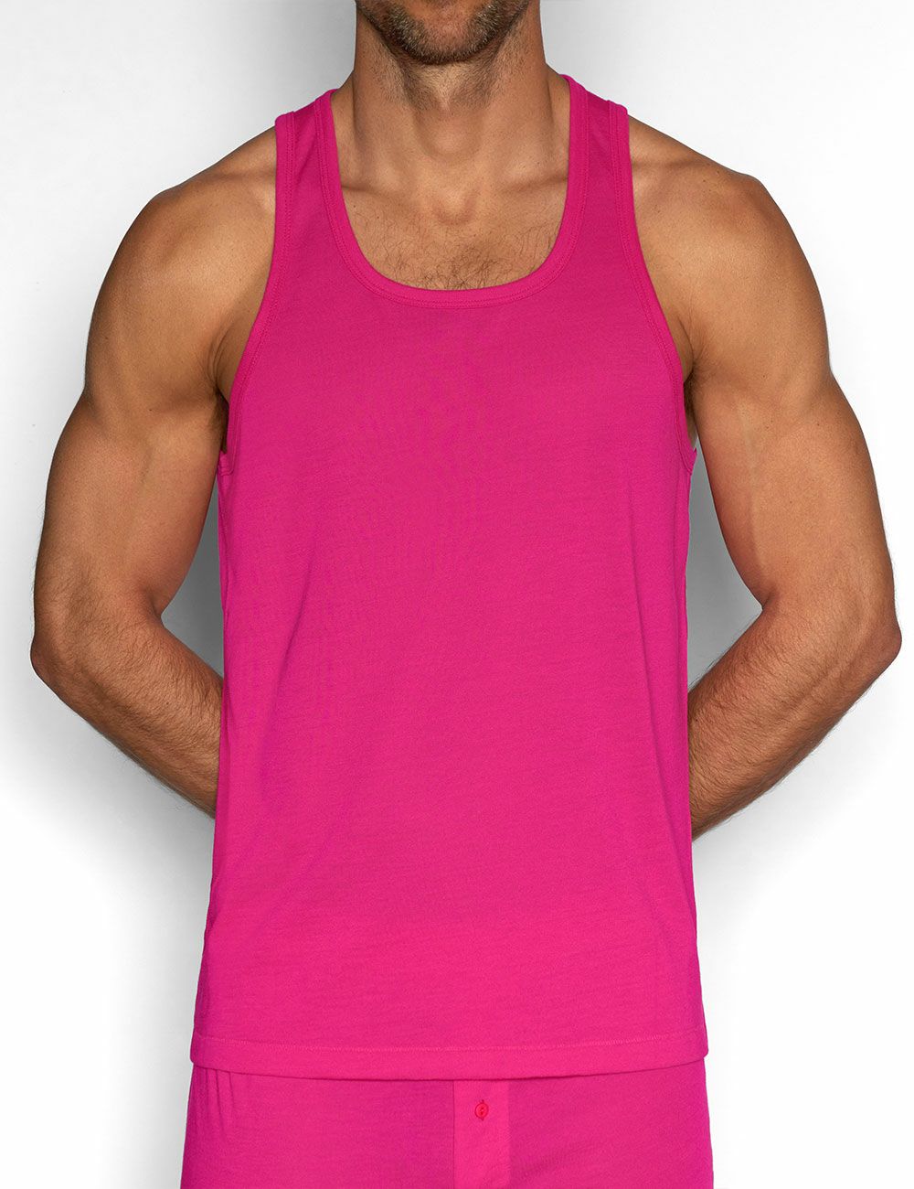 C-IN2 タンクトップ SUPER BRIGHT RELAXED TANK （パットピンク） CIN2 シーインツー メンズ下着 インナー 男性 アンダーウェア ブランド