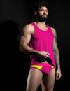 C-IN2 タンクトップ SUPER BRIGHT RELAXED TANK （パットピンク） CIN2 シーインツー メンズ下着 インナー 男性 アンダーウェア ブランド