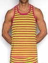 C-IN2 タンクトップ SUPER BRIGHT RELAXED TANK （ペリーピンク） CIN2 シーインツー メンズ下着 インナー 男性 アンダーウェア ブランド