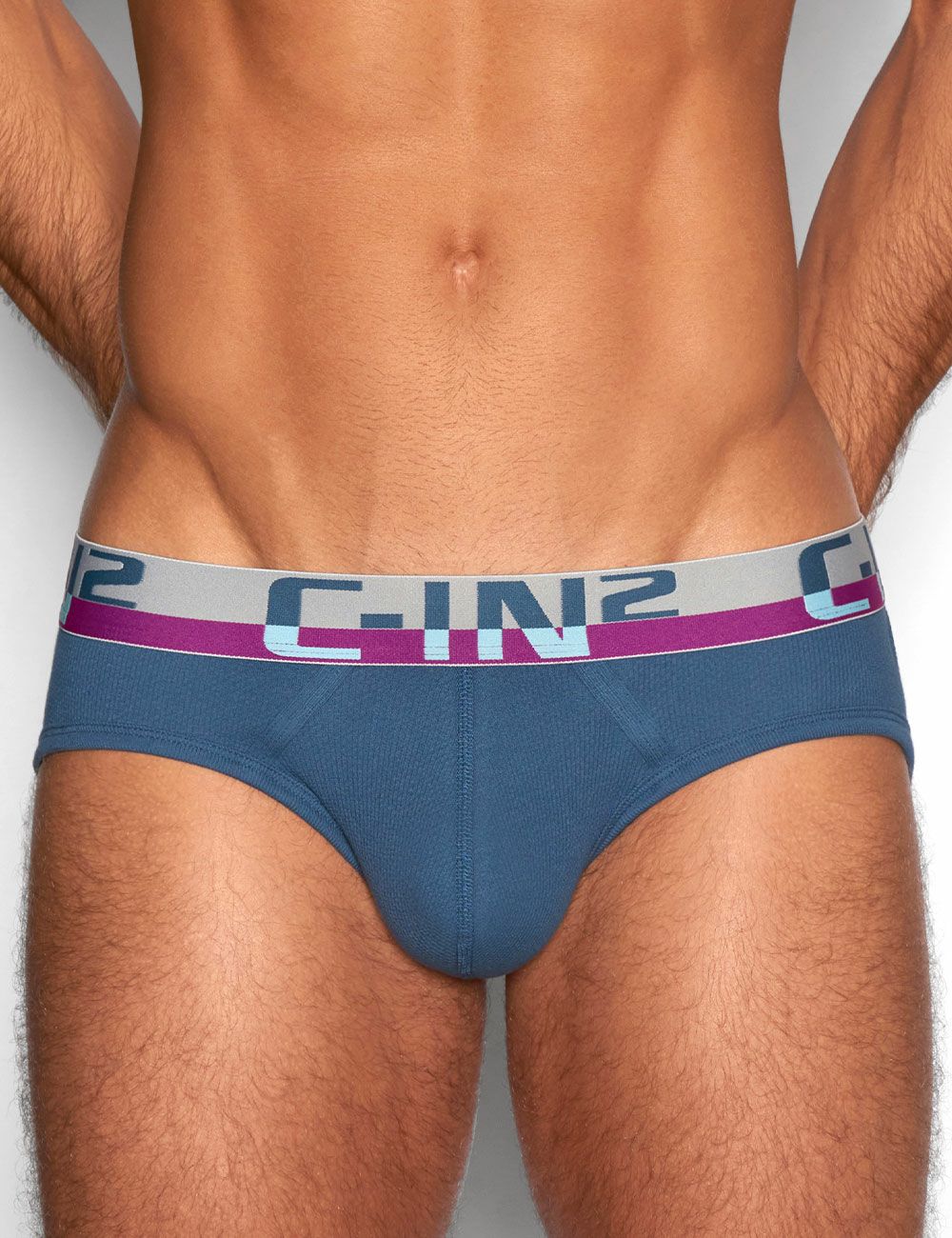 C-IN2 ローライズブリーフ ビキニ C-THEORY LOW RISE BRIEF （ナスルネイビー） CIN2 シーインツー メンズ下着 インナー 男性 パンツ アンダーウェア ブランド