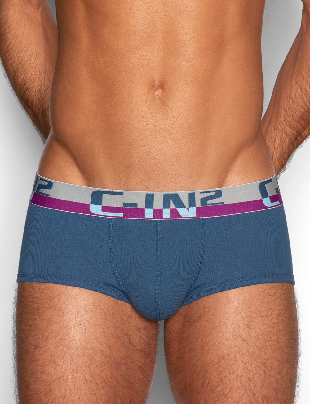 C-IN2 スタンダードブリーフ C-THEORY MID RISE BRIEF （ナスルネイビー） CIN2 シーインツー メンズ下着 インナー 男性 パンツ アンダーウェア ブランド