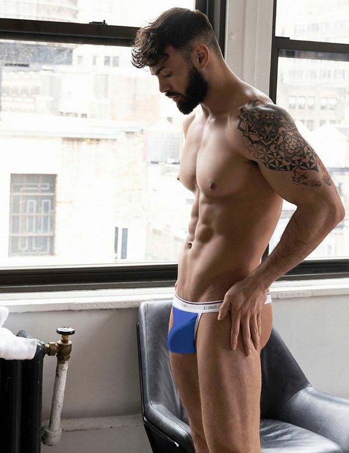 C-IN2 Tバック THROWBACK THONG （ブラクストンブルー） サポーター メンズTバック CIN2 シーインツー メンズ下着 インナー 男性 パンツ アンダーウェア ブランド