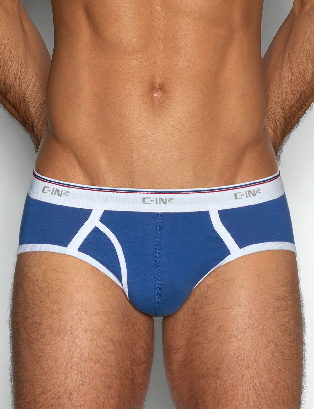 C-IN2 スタンダードブリーフ ビキニ THROWBACK FLY FRONT BRIEF （ブラクストンブルー） CIN2 シーインツー メンズ下着 インナー 男性 パンツ アンダーウェア ブランド