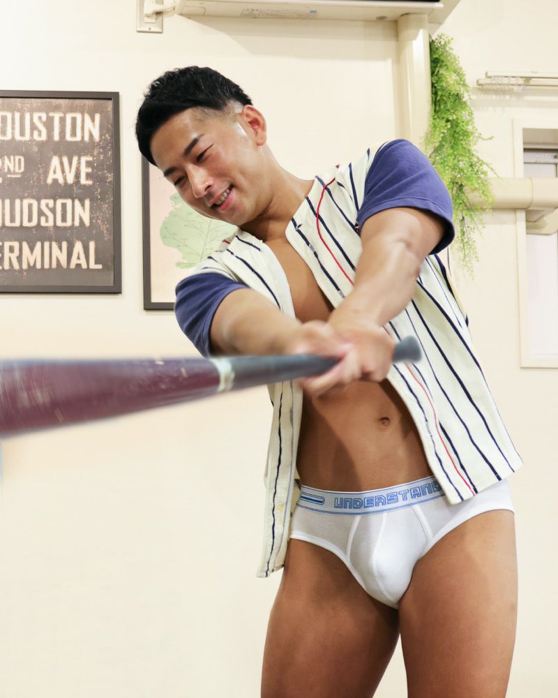 UNDERSTAND アンダースタンド STAMPED ローライズブリーフ （アガパンサス：Agapanthus） メンズ 男性下着