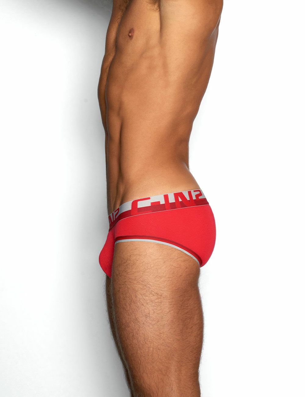 C-IN2 ローライズブリーフ ビキニ MESH Low Rise Brief （ランドールレッド） CIN2 シーインツー メンズ下着 インナー 男性 パンツ アンダーウェア ブランド