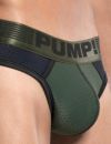 PUMP パンプ Tバック （MILITARY） BRIEF STYLE MESH CUP THONG PUMP! UnderwearメンズTバック メンズパンツ 男性下着