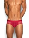 C-IN2 ローライズブリーフ ビキニ SHEER Low Rise Brief （ローワンレッド） シースルー メッシュ CIN2 シーインツー メンズ下着 インナー 男性 パンツ アンダーウェア ブランド
