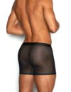 C-IN2 前開き ボクサーパンツ SHEER BOXER BRIEF （ブラック） シースルー メッシュ CIN2 シーインツー メンズ下着 インナー 男性 パンツ アンダーウェア ブランド