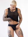 C-IN2 ジョックストラップ SHEER JOCK STRAP （ブラック） シースルー メッシュ ケツ割れ ケツワレ サポーター CIN2 シーインツー メンズ下着 インナー 男性 パンツ アンダーウェア ブランド