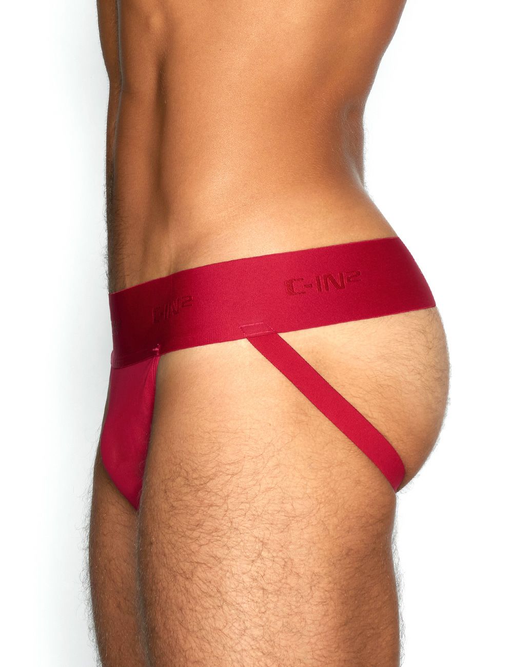 C-IN2 ジョックストラップ SHEER JOCK STRAP （ローワンレッド） シースルー メッシュ ケツ割れ ケツワレ サポーター CIN2 シーインツー メンズ下着 インナー 男性 パンツ アンダーウェア ブランド