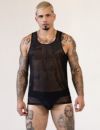 C-IN2 タンクトップ SHEER Relaxed Tank （ブラック） シースルー メッシュ CIN2 シーインツー メンズ下着 インナー 男性 アンダーウェア ブランド