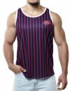 PUMP パンプ ストライプ タンクトップ （Navy） STRIPED TANK TOP PUMP! Underwear メンズ 男性下着