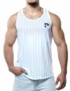 PUMP パンプ ストライプ タンクトップ （SkyBlue） STRIPED TANK TOP PUMP! Underwear メンズ 男性下着