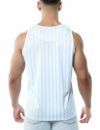 PUMP パンプ ストライプ タンクトップ （SkyBlue） STRIPED TANK TOP PUMP! Underwear メンズ 男性下着