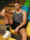 PUMP パンプ ストライプ タンクトップ （Black） STRIPED TANK TOP PUMP! Underwear メンズ 男性下着