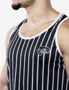 PUMP パンプ ストライプ タンクトップ （Black） STRIPED TANK TOP PUMP! Underwear メンズ 男性下着