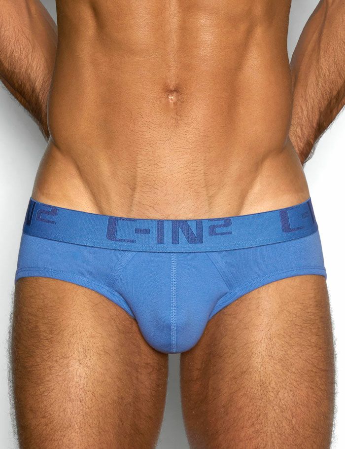 C-IN2 ローライズブリーフ ビキニ CORE IN COLOR LOW NO SHOW PROFILE BRIEF （バーコブルー/2024限定色） CIN2 シーインツー メンズ下着 インナー 男性 パンツ アンダーウェア ブランド