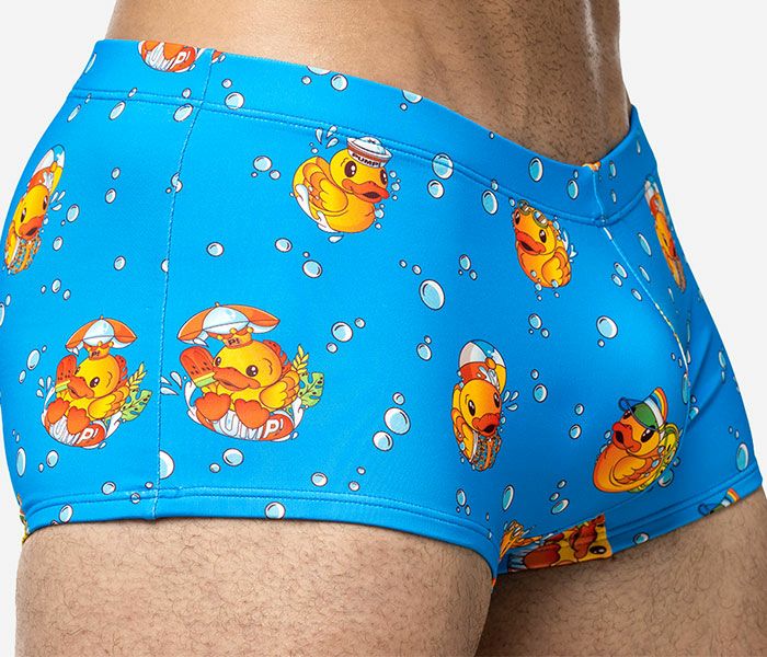 PUMP パンプ メンズ水着 ボックス ショート丈 トランクス DUCKY WATER TRUNK 男性水着 サーフパンツ ビーチウェア スイムウェア