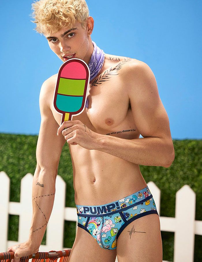 PUMP パンプ ローライズブリーフ サスティナブル素材 FUNTOPIA BRIEF PUMP! Underwear メンズ 男性下着