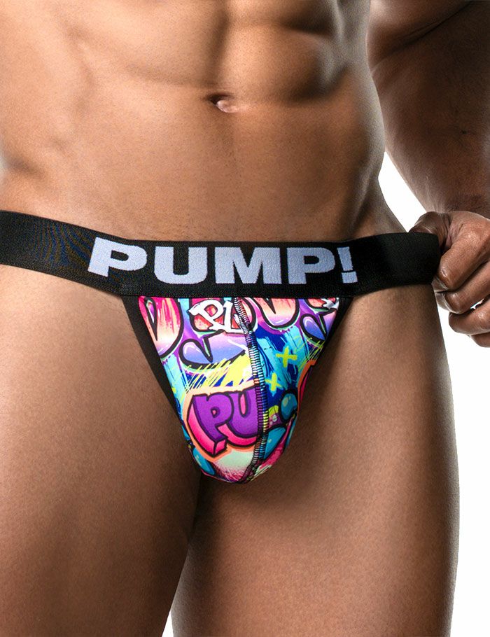 PUMP DRIP Tバック メンズTバック 新作 グラフィティ セクシー