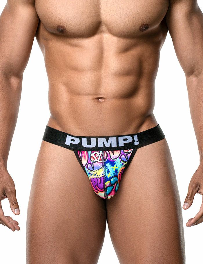 PUMP DRIP Tバック メンズTバック 新作 グラフィティ セクシー