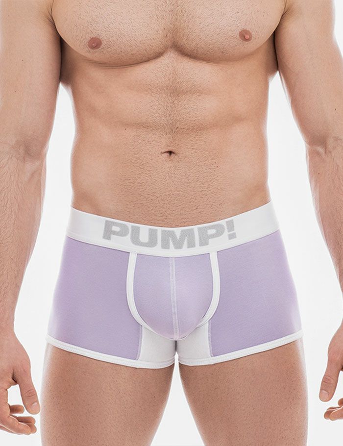 PUMP パンプ ローライズボクサーパンツ MILKSHAKE BOXER （Grape）コットンストレッチ PUMP! Underwear メンズ 男性下着 FRONT