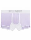 PUMP パンプ ローライズボクサーパンツ MILKSHAKE BOXER （Grape）コットンストレッチ PUMP! Underwear メンズ 男性下着 FRONT FLAT