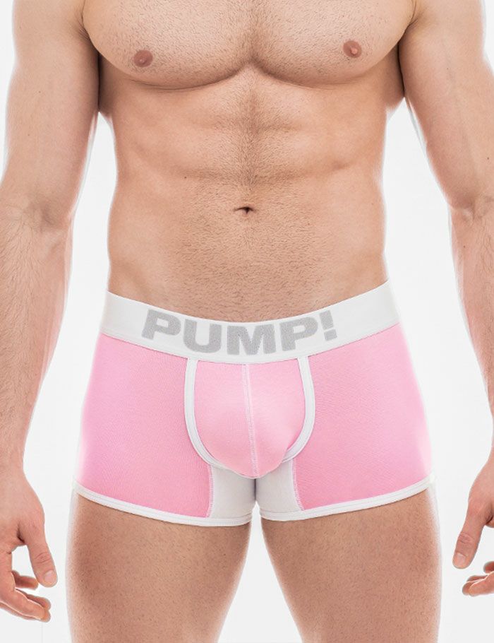 PUMP パンプ ローライズボクサーパンツ MILKSHAKE BOXER （BubbleGum）コットンストレッチ PUMP! Underwear メンズ 男性下着 FRONT