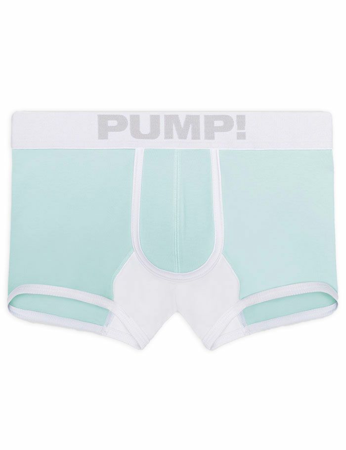 PUMP パンプ ローライズボクサーパンツ MILKSHAKE BOXER （Mint）コットンストレッチ PUMP! Underwear メンズ 男性下着 FRONT FLAT